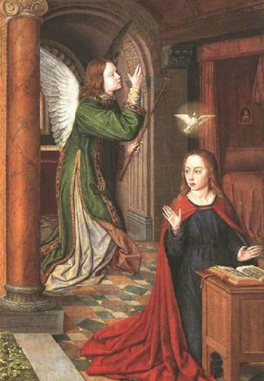 Master of Moulins The Annunciation